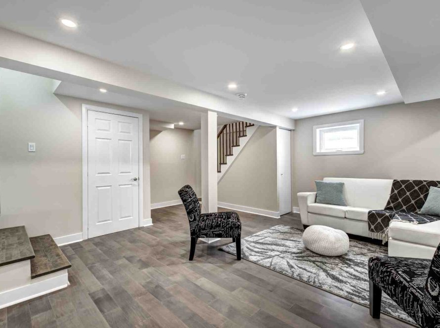 finished basement remodel